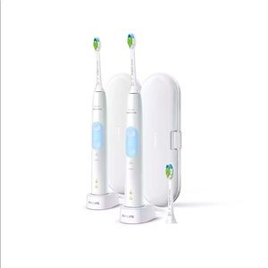 Sonicare Protective Clean Rechargeable Toothbrushes 2 Handless 3 Brush Heads & 2
